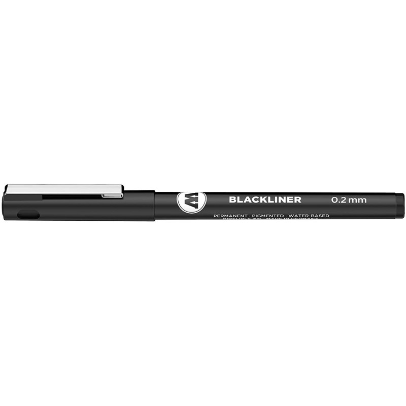 Gundam - 1 Marqueur Molotow : Blackliner 0.2 mm