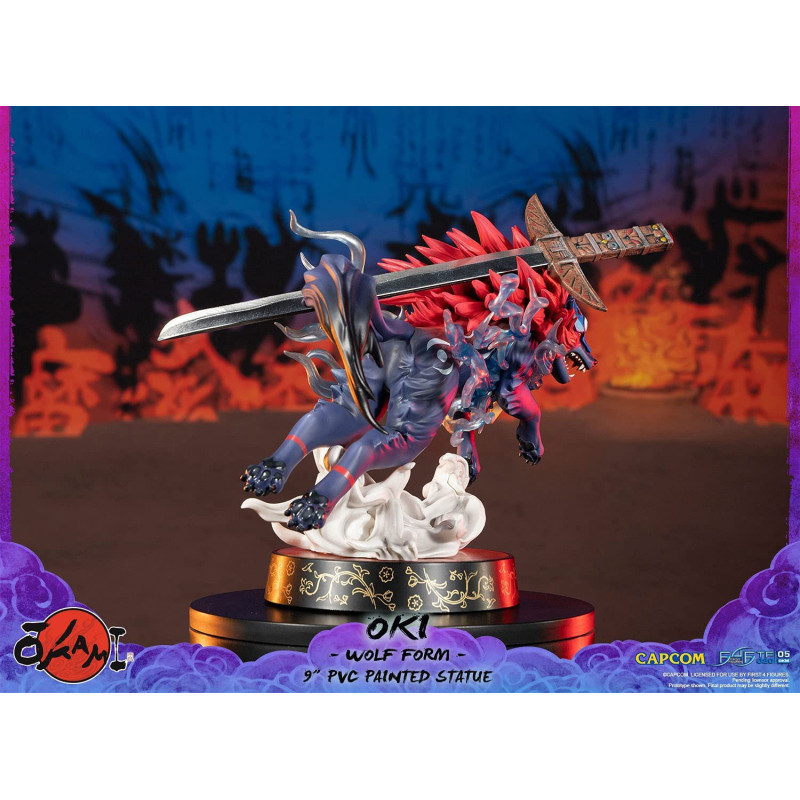 Okami-Den - Figurine Oki Wolf Form