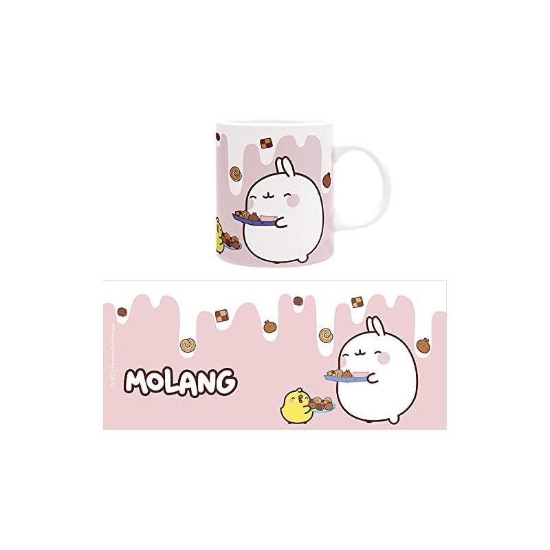 Molang - Mug 320 ml Lait & Cookies