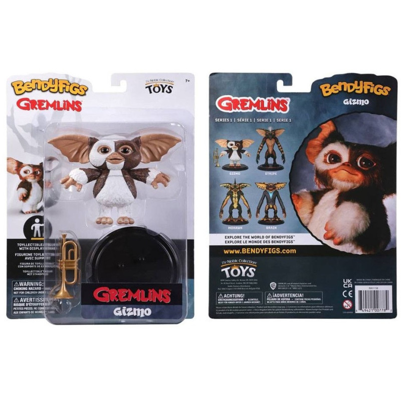 Gremlins - Bendyfigs - Figurine Gizmo 10 cm