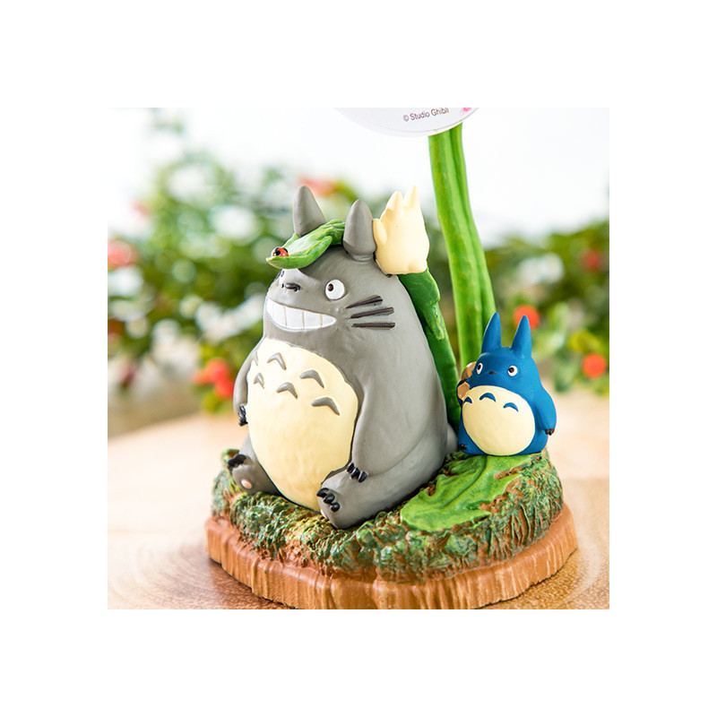 Mon voisin Totoro - Petite statue Totoro & ses amis pissenlit