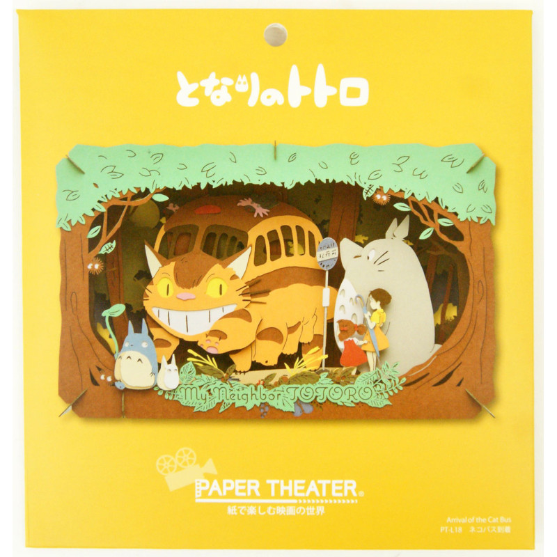 Mon Voisin Totoro - Théâtre de papier Arrivée du Chatbus