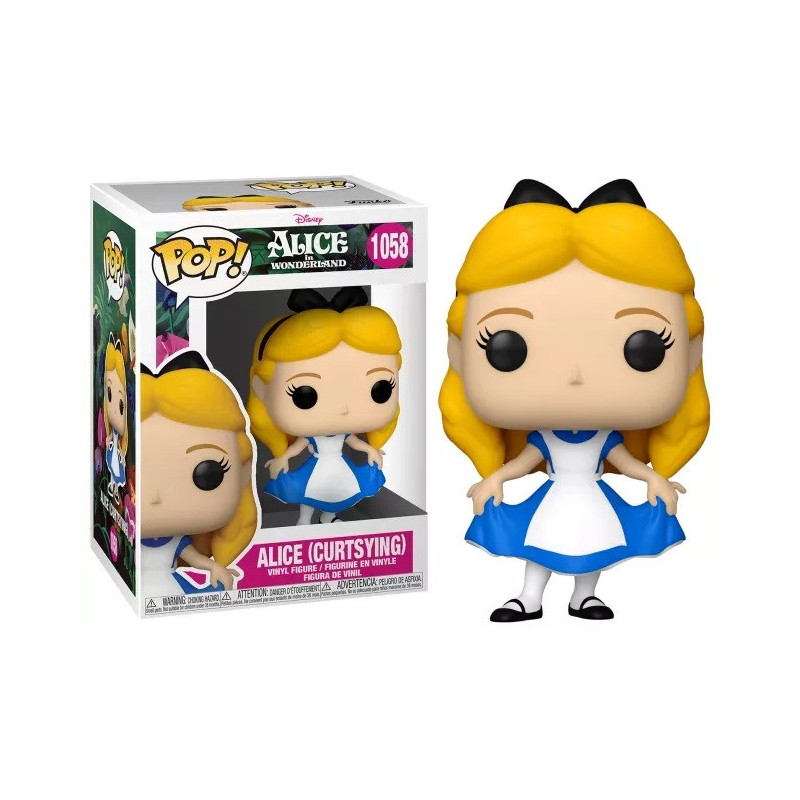 Disney - Pop! - Alice in Wonderland 70th - Alice Curtsying n°1058