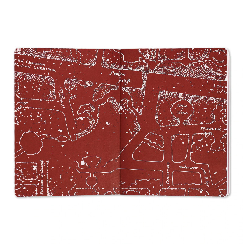 Harry Potter - Carnet A5 Marauder's Map