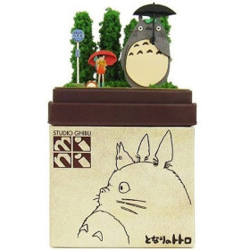 Mon Voisin Totoro - Miniaturart maquette papercraft Totoro Bus Stop