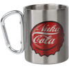 Fallout - Mug métal carabiner Nuka Cola