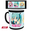 Vocaloid - Mug thermo-réactif Miku Hatsune & Groupe