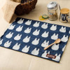 Mon voisin Totoro - Set de table Silhouette Totoro blanc 33 x 48 cm