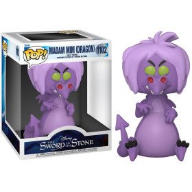 Disney : Merlin l'Enchanteur - Pop! Sword in the Stone - Mim as Dragon 15 cm n°1102