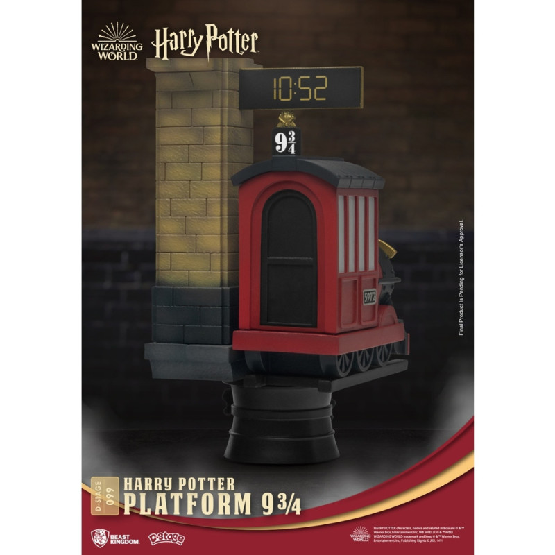 Harry Potter - Figurine Diorama D-Stage Platform 9 3/4 New Version 15 cm