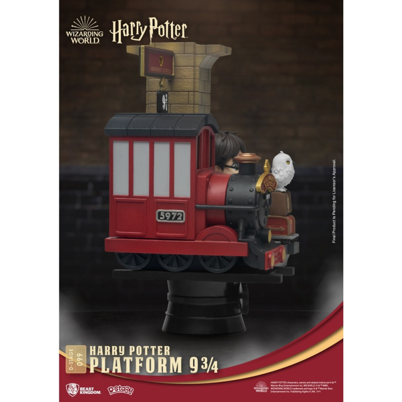 Harry Potter - Figurine Diorama D-Stage Platform 9 3/4 New Version 15 cm