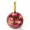 Harry Potter - Boule de sapin de Noël Gryffindor (avec collier)