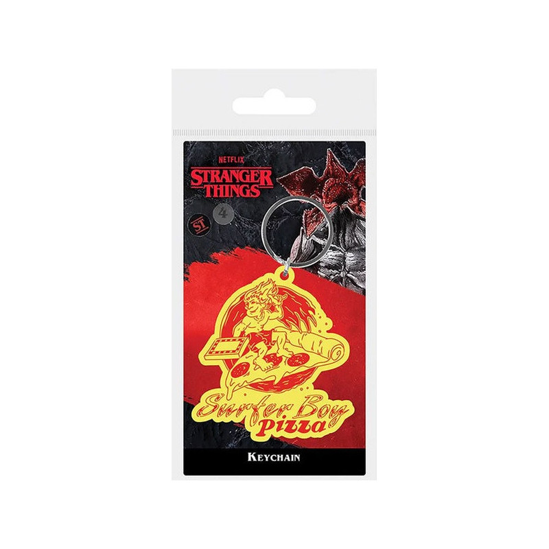 Stranger Things - Porte-clé PVC Surfer Boy Pizza