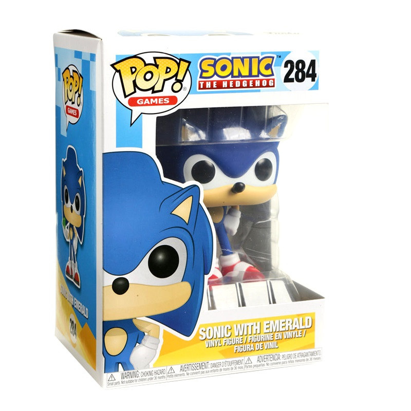 Sonic - Pop! - Sonic with Emerald n°284