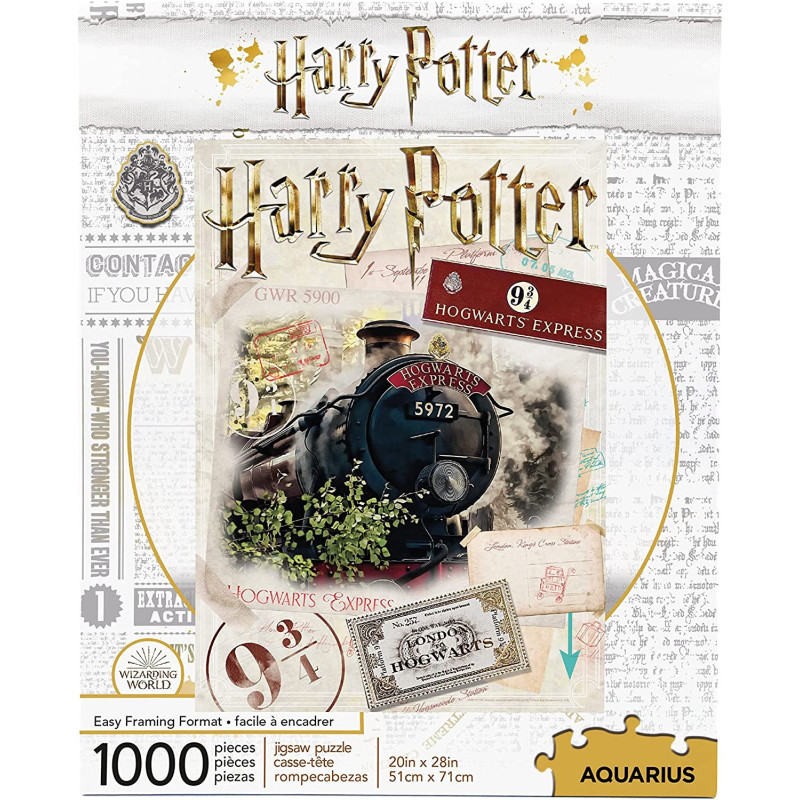 Harry Potter - Puzzle Hogwarts Express Ticket (1000 pièces)