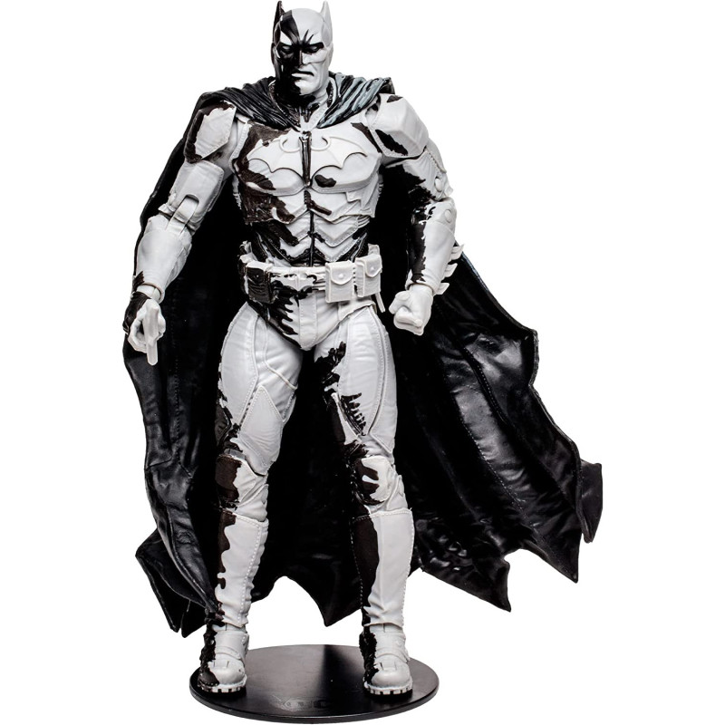 DC Comics - Figurine et comic book Black Adam Batman Line Art Variant 18 cm