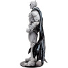 DC Comics - Figurine et comic book Black Adam Batman Line Art Variant 18 cm