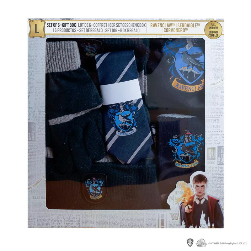 Harry Potter - Pack déguisement sorcier Ravenclaw (adulte)