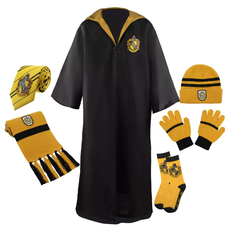 Harry Potter - Pack déguisement sorcier Hufflepuff (enfant)