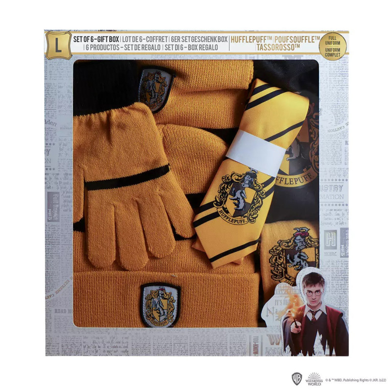 Harry Potter - Pack déguisement sorcier Hufflepuff (enfant)