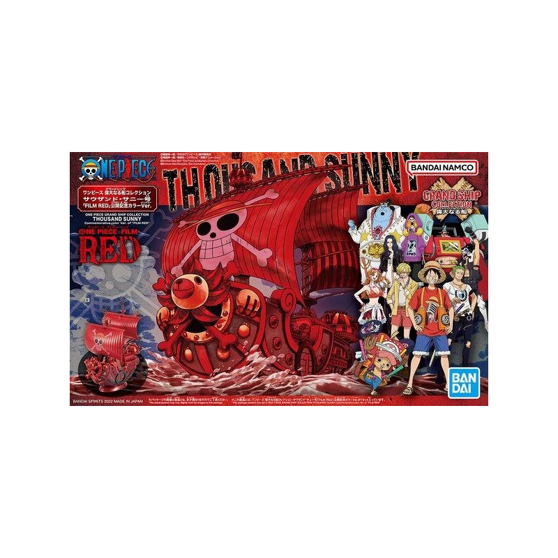 One Piece : Film Red - Grandship Collection Maquette model kit Thousand Sunny