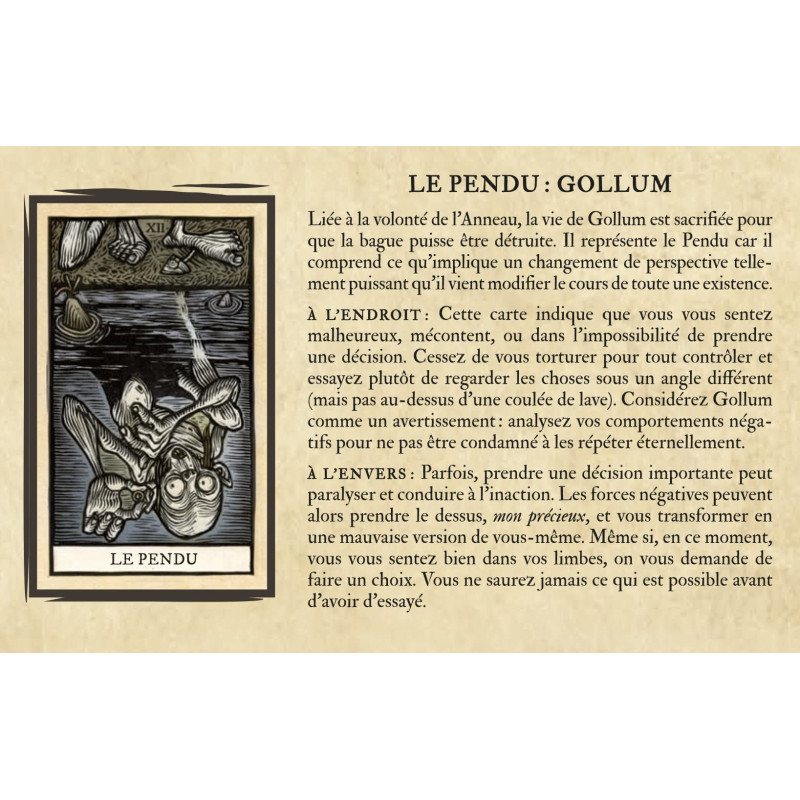 Lord of the Rings - Le Seigneur des Anneaux, le jeu de tarot