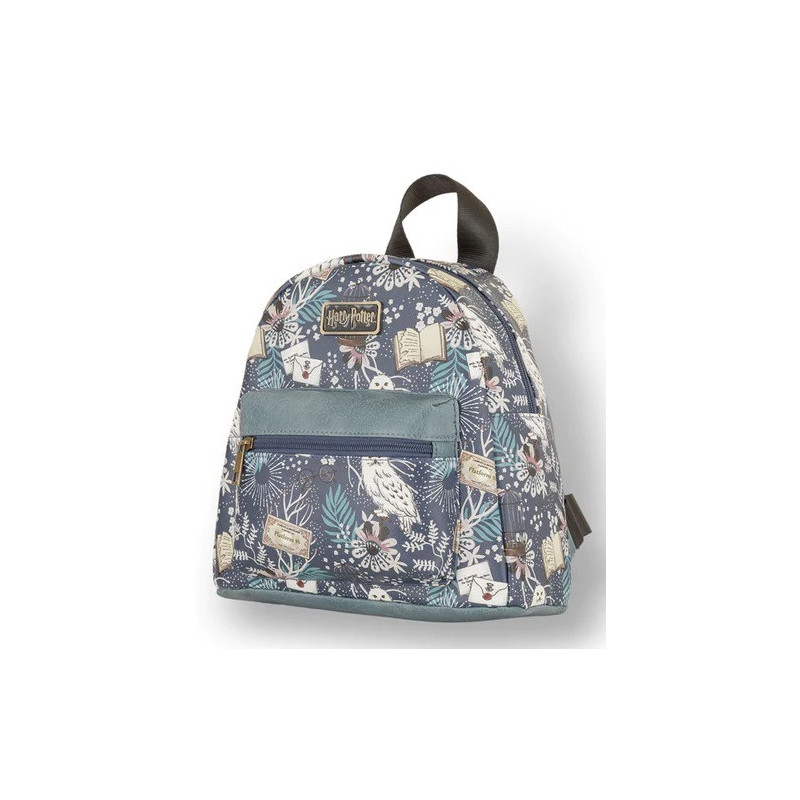 Harry Potter - Mini sac à dos Floral Hedwige (bleu)