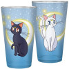 Sailor Moon - Grand verre 400 ml Luna & Artemis