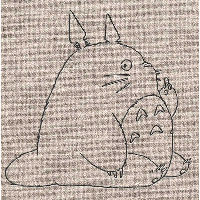 Mon Voisin Totoro - Carnet de croquis toilé Totoro