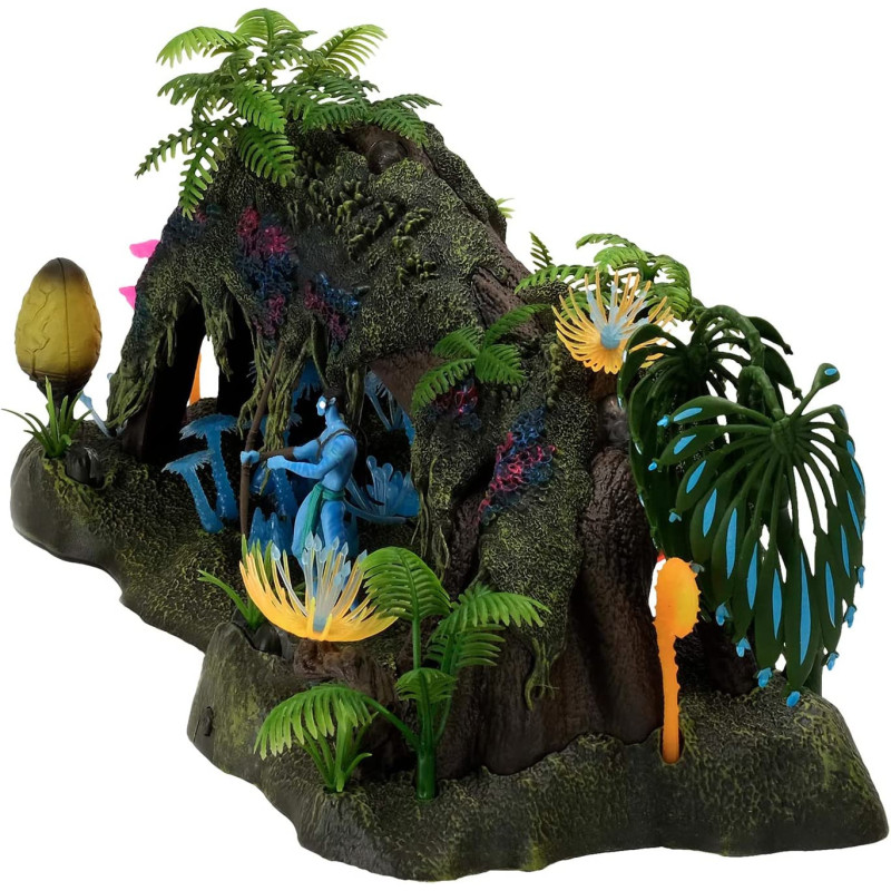 Avatar - Playset Deluxe Omatikaya Rainforest with Jake Sully