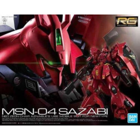 Gundam - RG 1/144 MSN-04 Sazabi