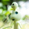 Mononoke Hime - Statuette petit et grand Kodama