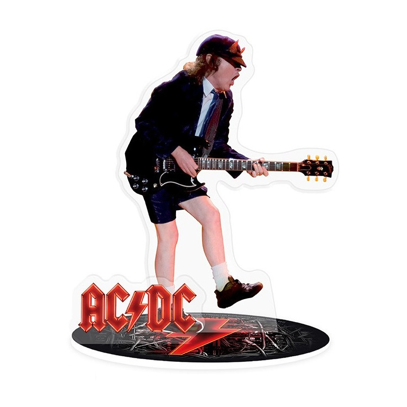 AC/DC - Figurine Acryl plate à assembler Angus Young