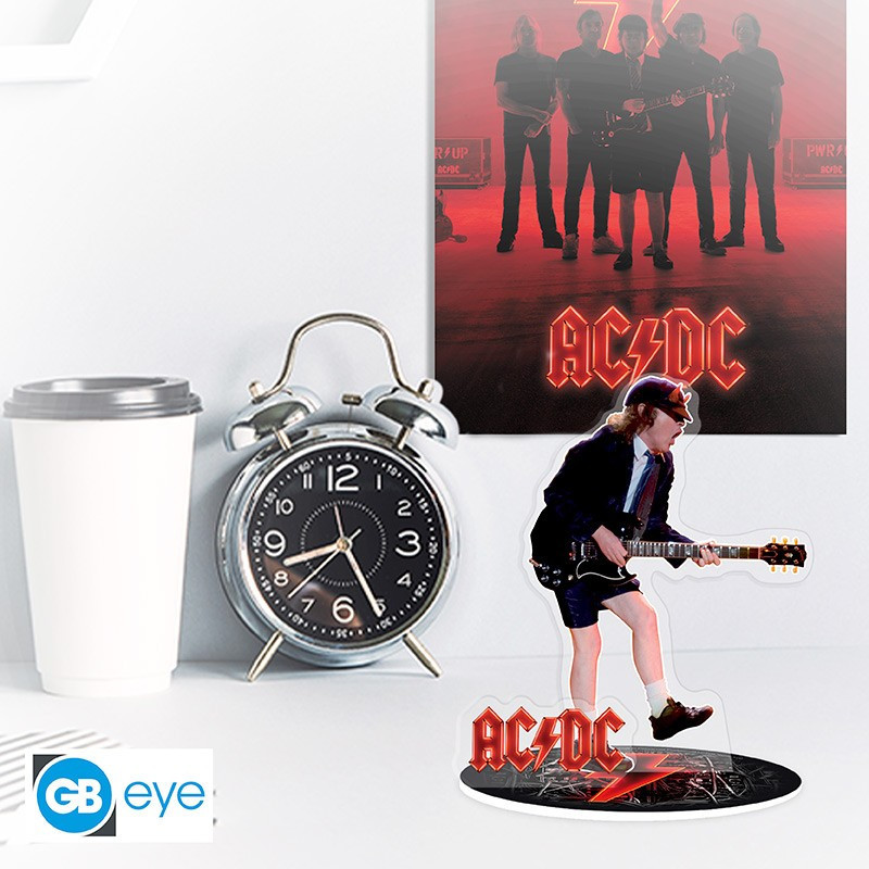 AC/DC - Figurine Acryl plate à assembler Angus Young