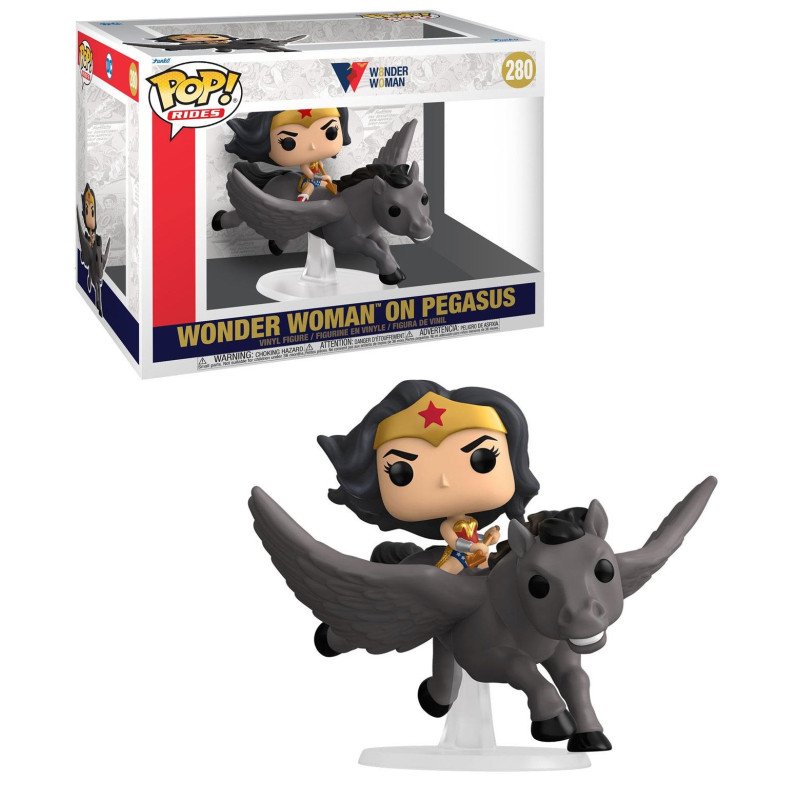 DC Comics - Pop! Wonder Woman 80th on Pegasus °280