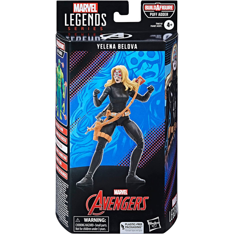 Marvel Legends - Puff Adder Series - Figurine Yelena Belova 15 cm