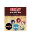 Fairy Tail - Set de 6 Badges