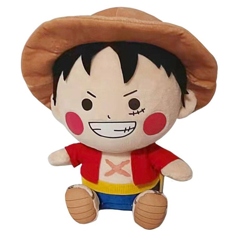 One Piece - Peluche Monkey D. Luffy 20 cm