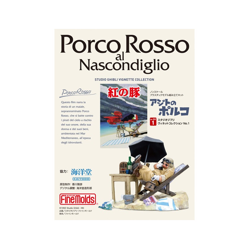 Porco Rosso - Maquette Model Kit à peindre Hideout Marco