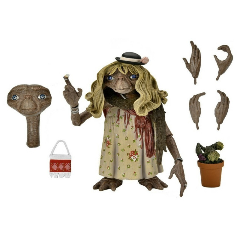 E.T. l'Extra-terrestre - Figurine 40th anniversary Ultimate Dress Up E.T. 12 cm