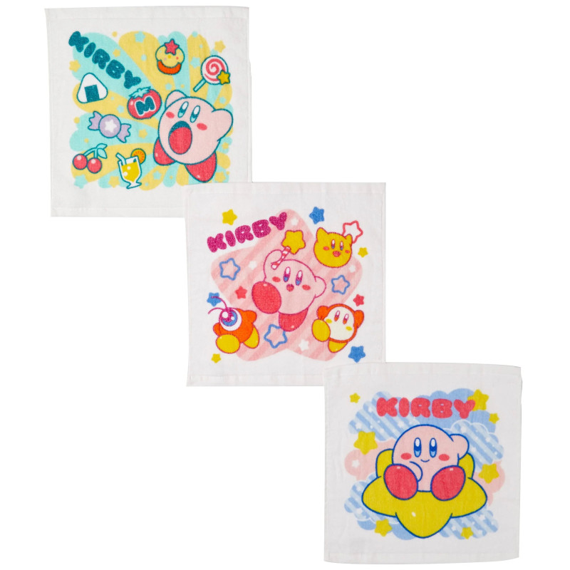 Kirby - Set de 3 serviettes Kirby 30 x 30 cm