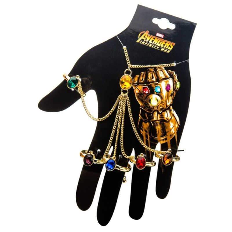 Marvel Studios : Avengers Infinity War - Bracelet bagues Infinity Stones