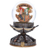 Harry Potter - Boule à neige Hogwarts Crest & Wands 16 cm