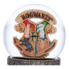 Harry Potter - Boule à neige Hogwarts Crest & Wands 16 cm