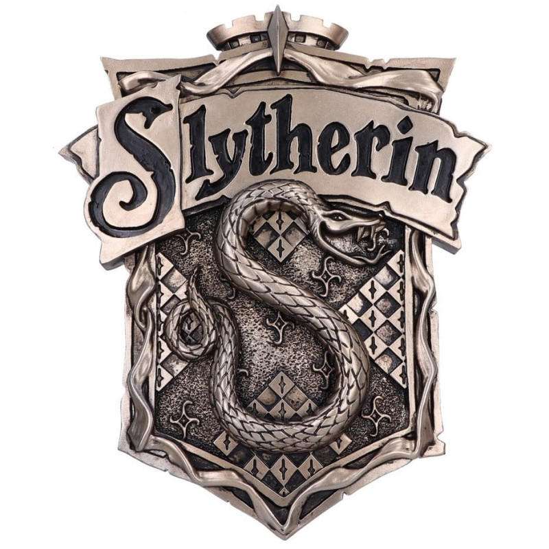 Harry Potter - Décoration plaque murale Slytherin 20 cm