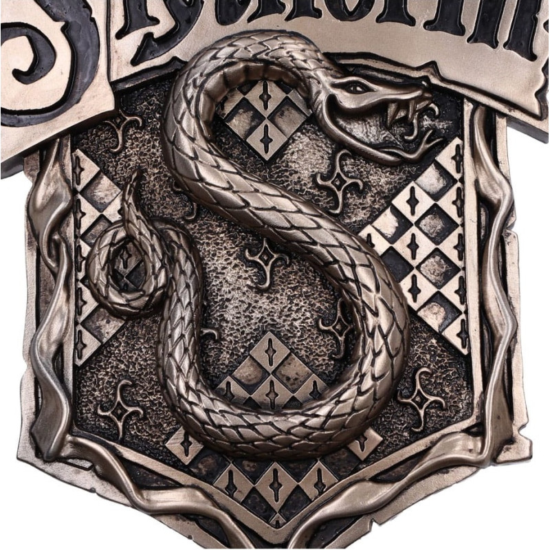 Harry Potter - Décoration plaque murale Slytherin 20 cm