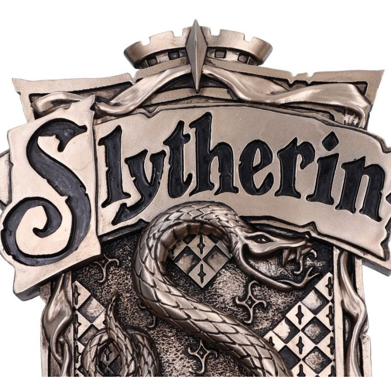 Harry Potter - Décoration plaque murale Slytherin 20 cm