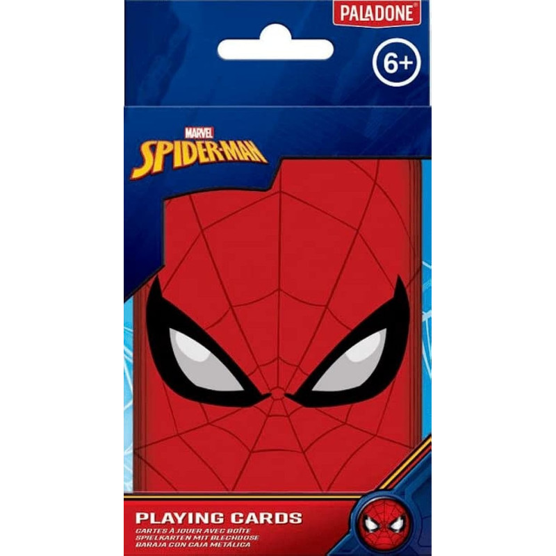 Marvel : Spider-Man - Jeu de cartes en boîte métallique