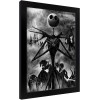 Nightmare Before Christmas - Poster encadré Jack Storm (30 x 40 cm)