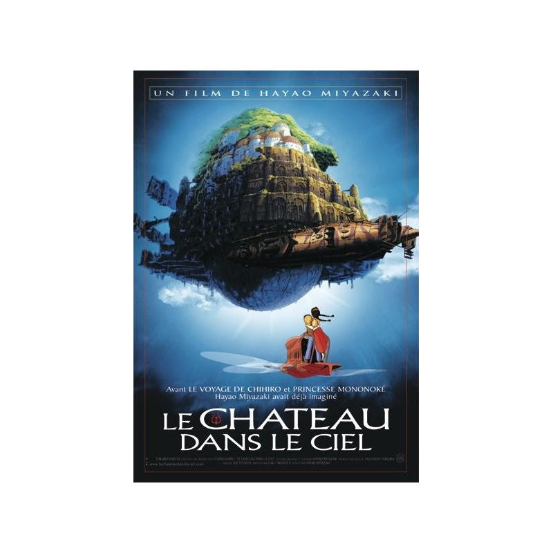 Le Château dans le Ciel (Laputa) - Grand poster 68 x 98 cm